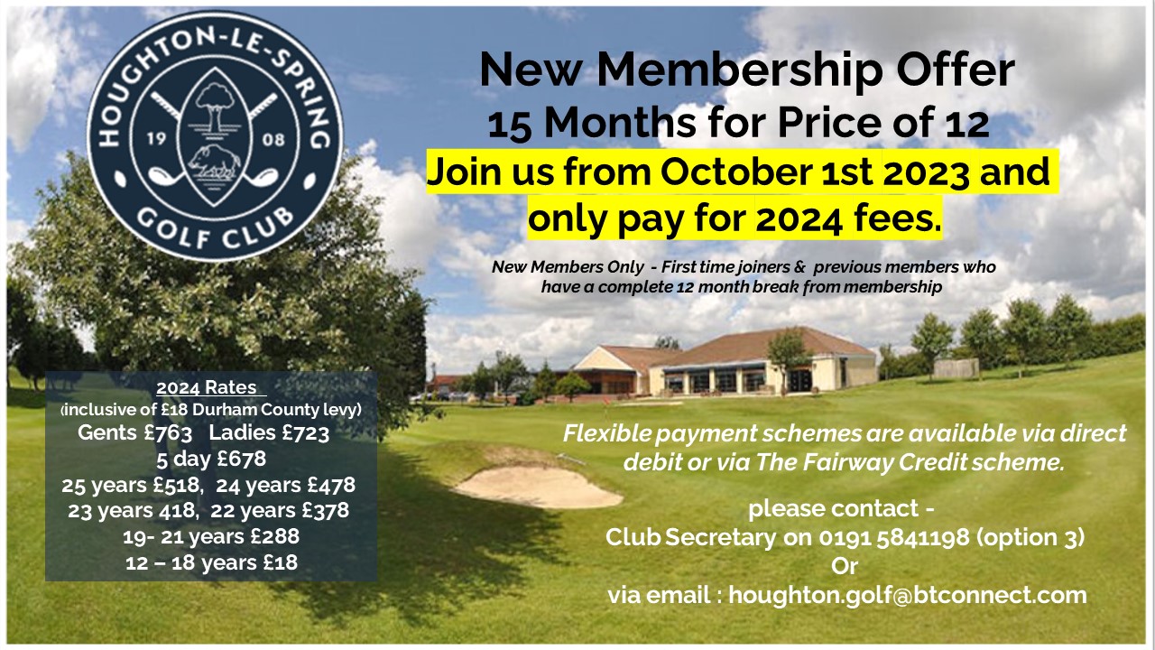 HoughtonleSpring Golf Club Est 1908 HoughtonLeSpring Golf Club